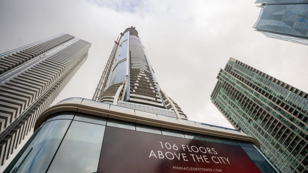 Canada First 100-Storey Skyscraper: Pinnacle SkyTower Reaches Historic Height